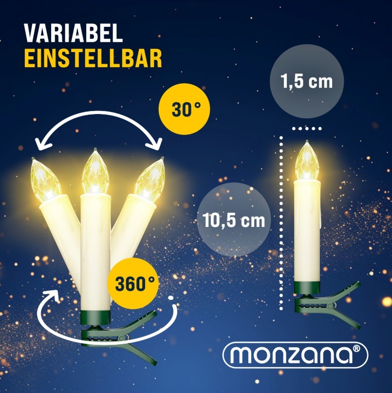 Kerstboomverlichting\u002040\u0020LED\u0020Kaarsen\u0020Draadloos\u0020Warmwit Kerstboomverlichting\u002040\u0020LED\u0020Kaarsen\u0020Draadloos\u0020Warmwit