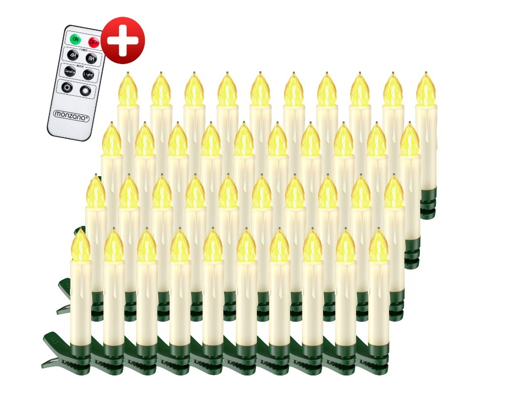 Kerstboomverlichting\u002040\u0020LED\u0020Kaarsen\u0020Warmwit Kerstboomverlichting\u002040\u0020LED\u0020Kaarsen\u0020Warmwit