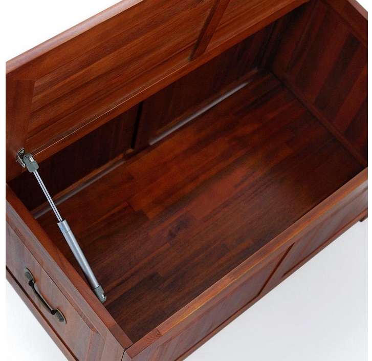 Opbergkist\u0020Dekenkist\u0020Bruin\u0020Acaciahout\u002085x44x48cm