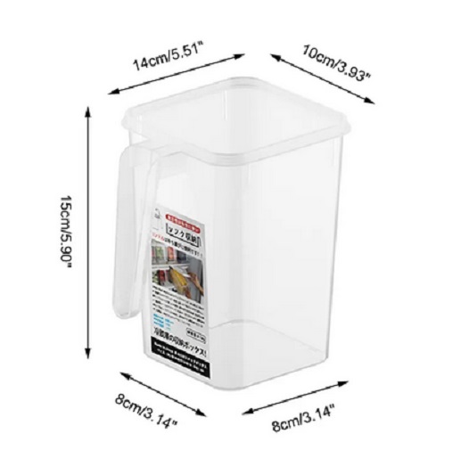 Partij\u0020van\u002030x\u0020Koelkast\u0020opbergdoos\u0020met\u0020handvat\u0020voor\u0020fruit\u0020groenten