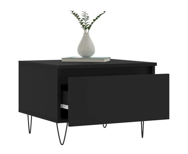 Salontafel\u0020zwart\u002050x46x35\u0020cm\u0020samengesteld\u0020hout Salontafel\u0020zwart\u002050x46x35\u0020cm\u0020samengesteld\u0020hout