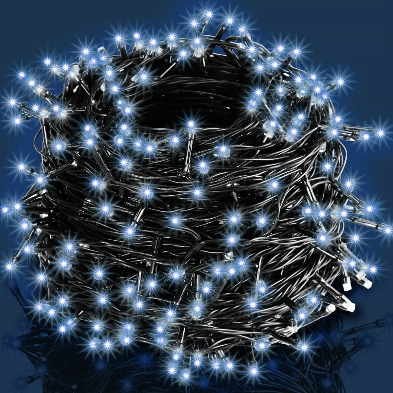 Kerstverlichting\u0020Koud\u0020Wit\u002040m