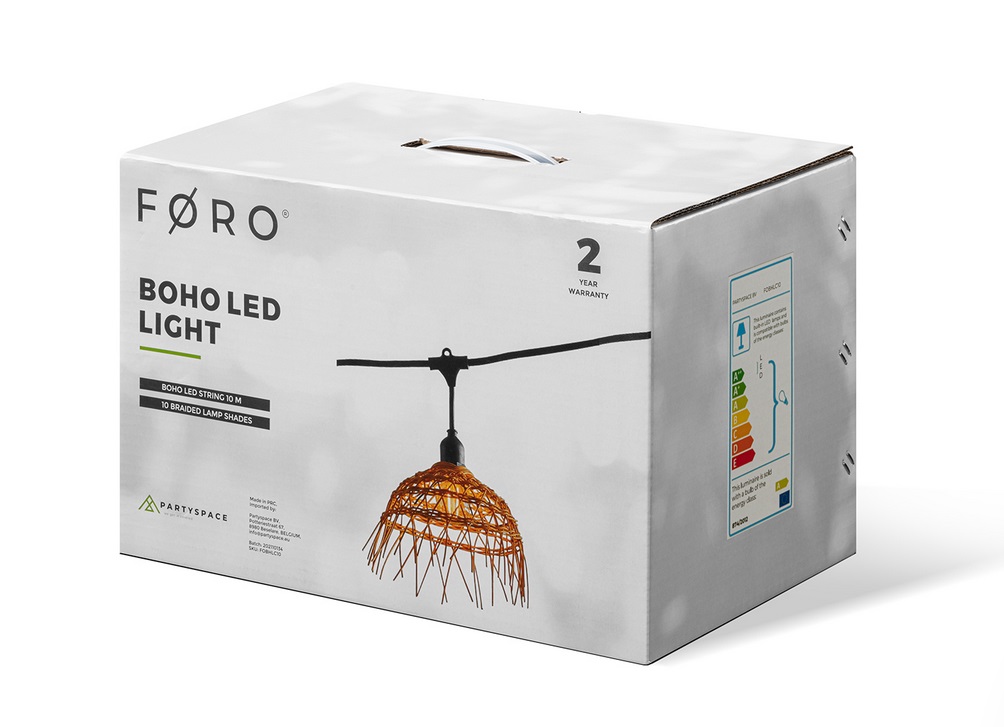 Boho\u0020lichtsnoer\u002010\u0020meter\u0020lang\u0020met\u002010\u0020gevlochten\u0020lampkapjes