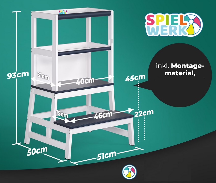 Speeltoren\u0020Leertoren\u0020Barn\u0020Wit\u0020Antraciet\u0020grenenhout