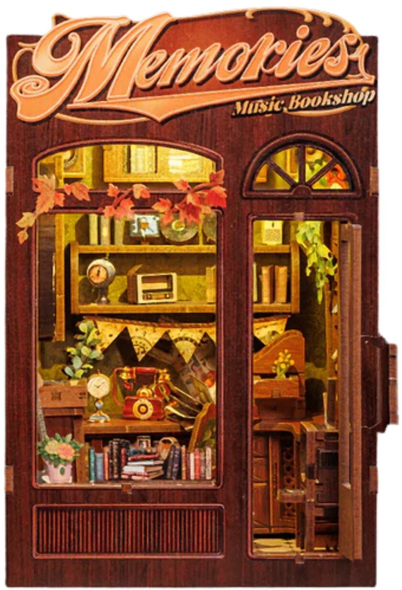CuteBee\u0020Book\u0020Nook\u0020Memories\u0020Music\u0020Bookshop\u0020\u2013\u0020Houten\u00203D\u0020Puzzel\u0020DIY\u0020Bouwpakket\u0020Volwassenen\u0020\u2013\u0020Decoratieve\u0020Boekensteun CuteBee\u0020Book\u0020Nook\u0020Memories\u0020Music\u0020Bookshop\u0020\u2013\u0020Houten\u00203D\u0020Puzzel\u0020DIY\u0020Bouwpakket\u0020Volwassenen\u0020\u2013\u0020Decoratieve\u0020Boekensteun