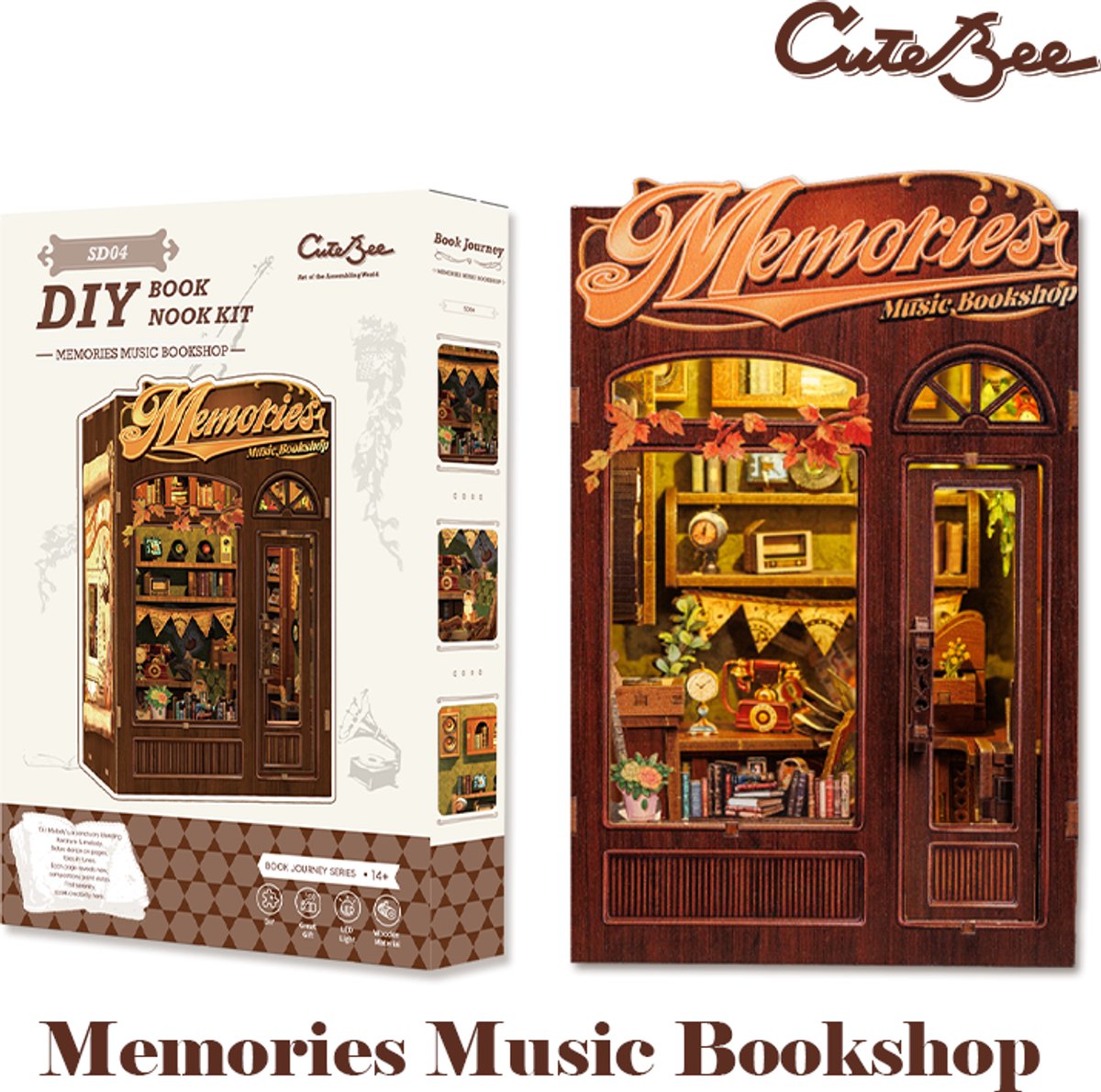 CuteBee\u0020Book\u0020Nook\u0020Memories\u0020Music\u0020Bookshop\u0020\u2013\u0020Houten\u00203D\u0020Puzzel\u0020DIY\u0020Bouwpakket\u0020Volwassenen\u0020\u2013\u0020Decoratieve\u0020Boekensteun CuteBee\u0020Book\u0020Nook\u0020Memories\u0020Music\u0020Bookshop\u0020\u2013\u0020Houten\u00203D\u0020Puzzel\u0020DIY\u0020Bouwpakket\u0020Volwassenen\u0020\u2013\u0020Decoratieve\u0020Boekensteun