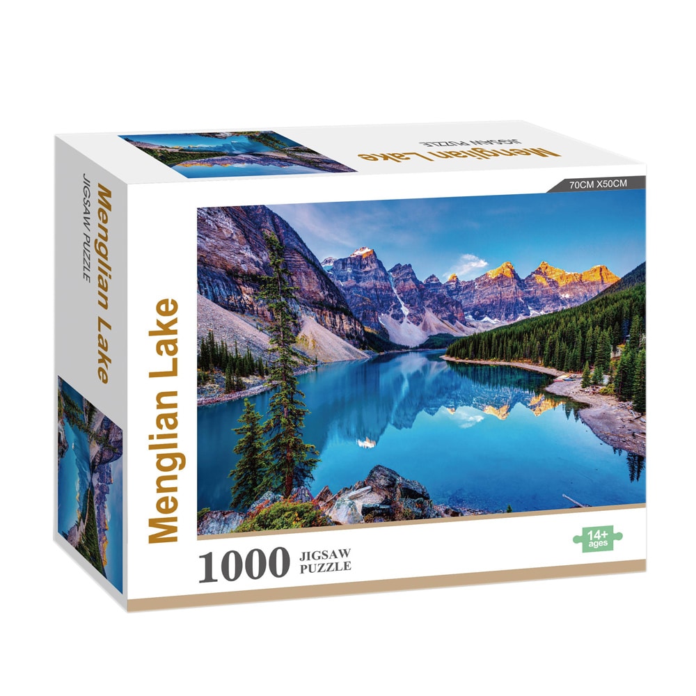 JigSaw\u0020Menglian\u0020Lake\u0020Bergmeer\u0020Legpuzzel\u00201000\u0020Stukjes\u0020Puzzel\u002050\u0020x\u002070\u0020cm\u0020Puzzle\u0020Vanaf\u002014\u002B