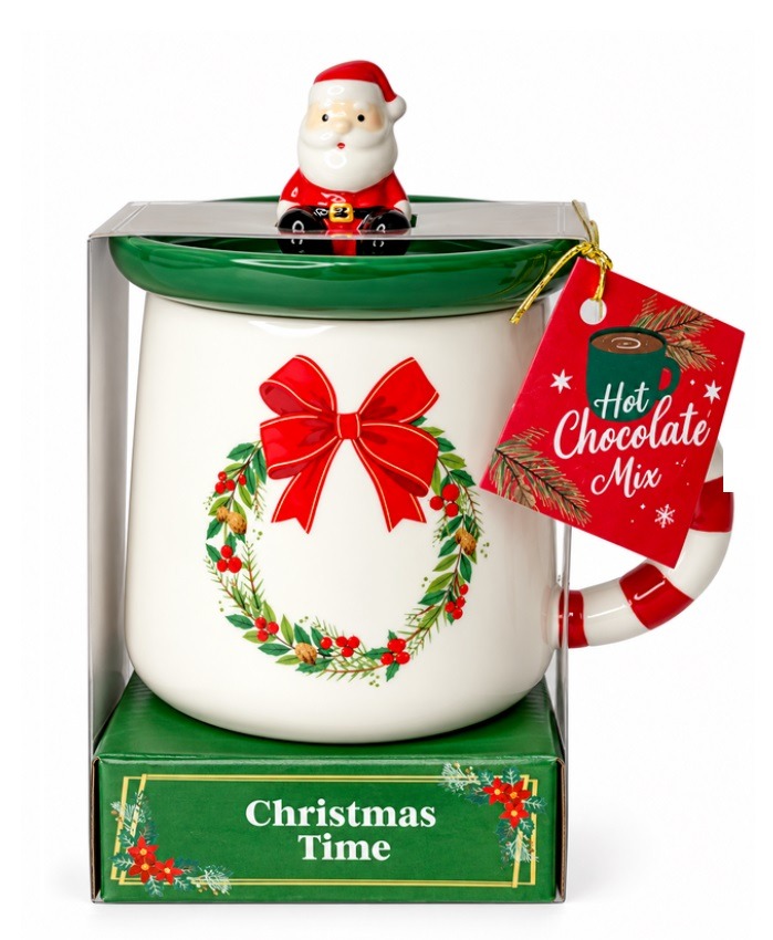 Kerstmok\u0020Christmas\u0020Time\u0020Kerstkrans,\u0020Deksel\u0020en\u0020Chocolademix\u0020met\u0020marshmallows\u002045\u0020g