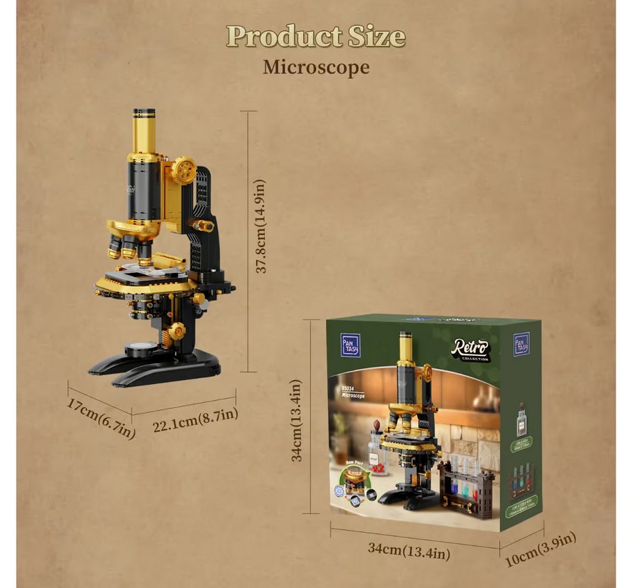 PANTASY\u0020Original\u0020Retro\u0020Microscoop\u0020\u002D\u00201107\u0020onderdelen