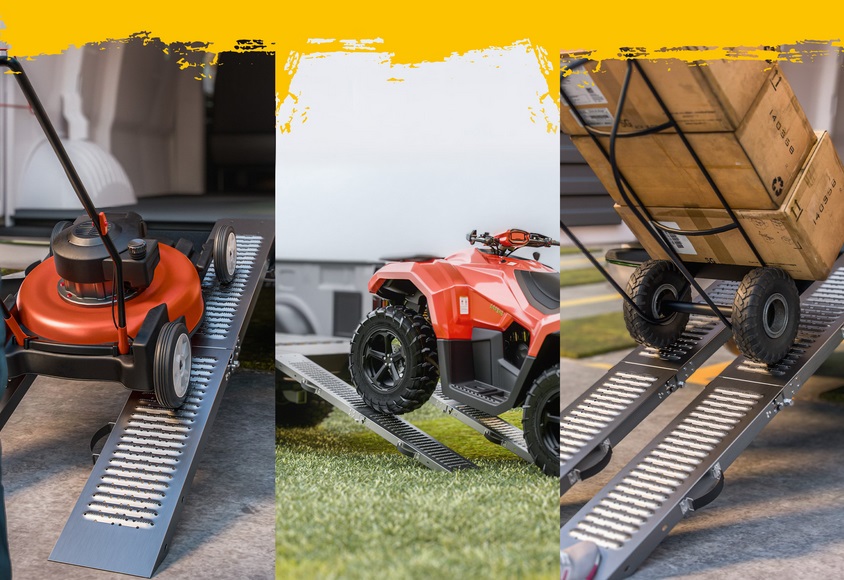 Oprijplaten,\u0020oprijgoten,\u0020oprijplank\u0020Set\u0020van\u00202\u0020max\u0020400kg\u0020Antislip\u0020Inklapbaar