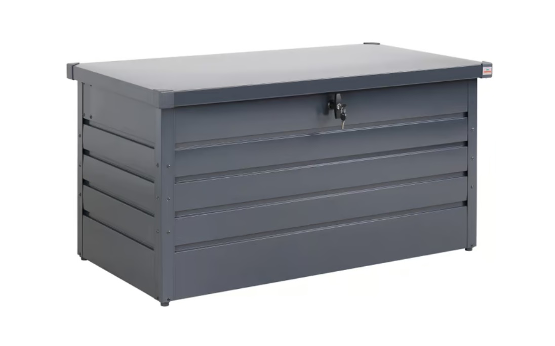 Tuinbox\u0020Kussenbox\u0020Antraciet\u0020385L\u0020metaal\u0020afsluitbaar Tuinbox\u0020Kussenbox\u0020Antraciet\u0020385L\u0020metaal\u0020afsluitbaar