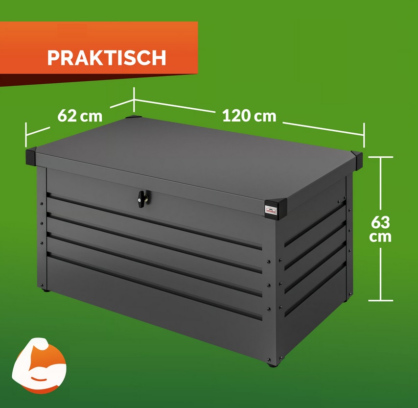 Tuinbox\u0020Kussenbox\u0020Antraciet\u0020385L\u0020metaal\u0020afsluitbaar Tuinbox\u0020Kussenbox\u0020Antraciet\u0020385L\u0020metaal\u0020afsluitbaar