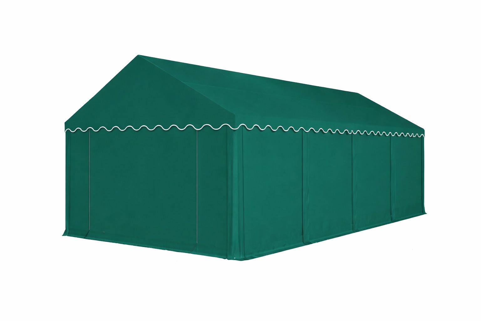 Opslagtent\u0020Premium\u0020PVC\u00204x8\u0020mtr\u0020in\u0020Groen