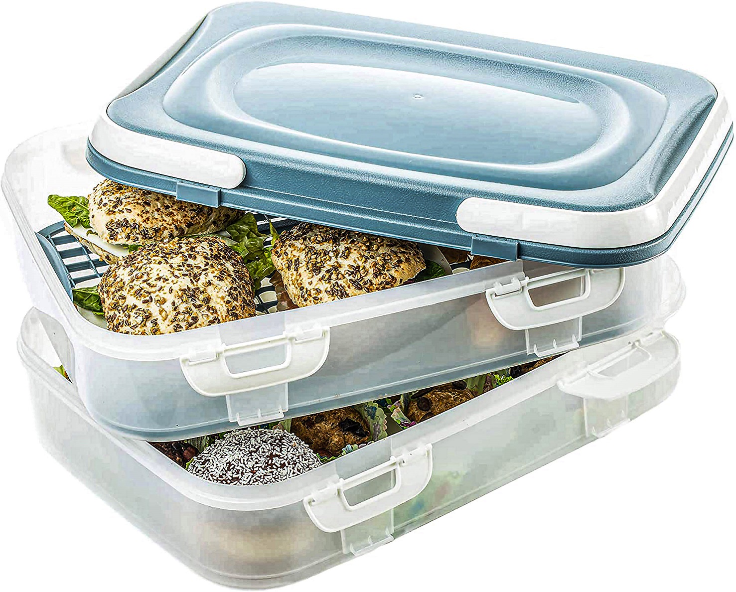 Voedsel\u0020transportbox,\u0020cupcake,\u0020muffin,\u0020party\u0020container,\u0020taarthouder\u00202\u0020x\u00207\u0020liter\u0020met\u00202\u0020etages\u0020en\u0020inklapbare\u0020handgrepen\u0020kleur\u0020blauw