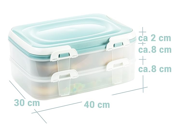Voedsel\u0020transportbox,\u0020cupcake,\u0020muffin,\u0020party\u0020container,\u0020taarthouder\u00202\u0020x\u00207\u0020liter\u0020met\u00202\u0020etages\u0020en\u0020inklapbare\u0020handgrepen\u0020kleur\u0020groen