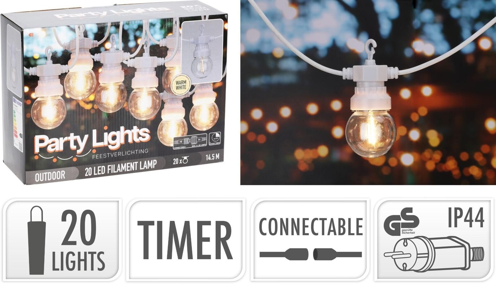 Feestverlichting\u0020met\u002020\u0020warm\u0020witte\u0020lampen\u0020koppelbaar\u0020Wit
