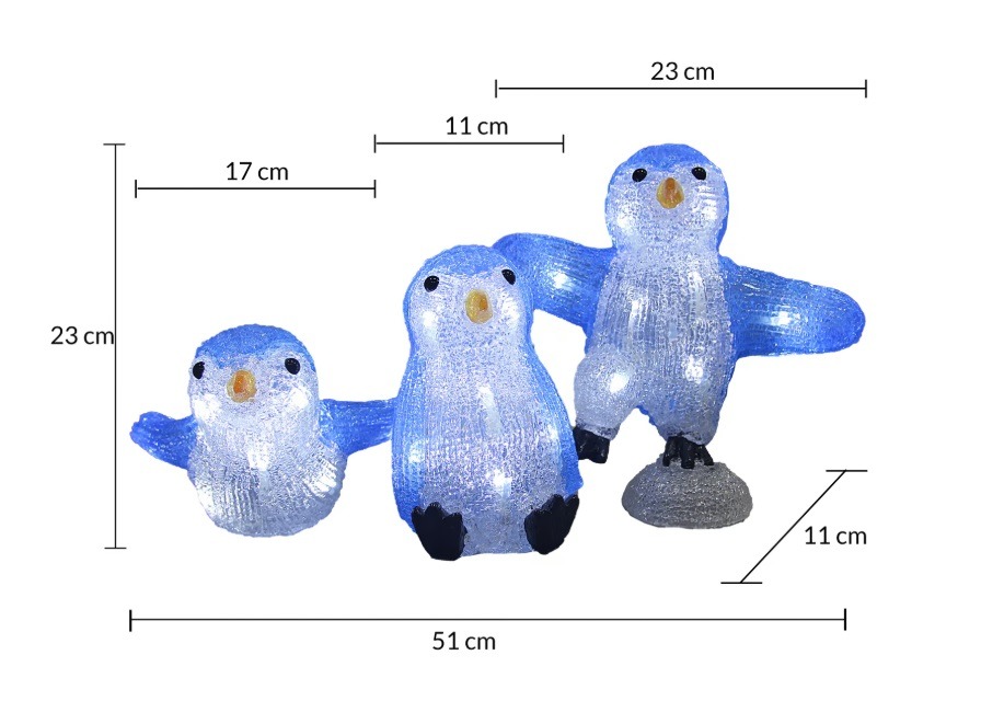 LED\u0020Kerstversiering\u0020Pinguins