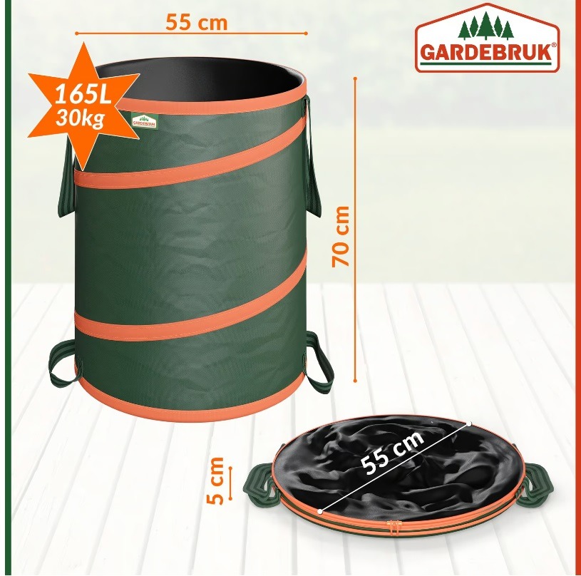Pop\u002Dup\u0020Tuinafvalzak\u00203\u0020stuks\u0020Groen\u0020165L Pop\u002Dup\u0020Tuinafvalzak\u00203\u0020stuks\u0020Groen\u0020165L
