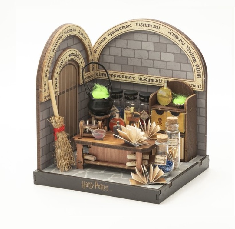 Harry\u0020Potter\u0020Potion\u0020Class\u00203D\u0020Houten\u0020Puzzel\u0020Bouwpakket\u0020\u2013\u0020Modelbouw\u0020DIY\u0020\u002887\u0020Onderdelen\u0029