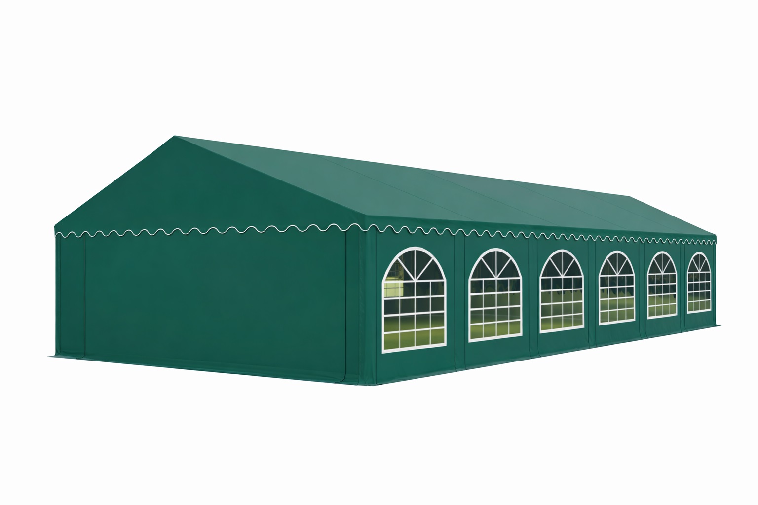 Premium\u0020Partytent\u0020PVC\u00206x12x2\u0020mtr\u0020in\u0020Groen