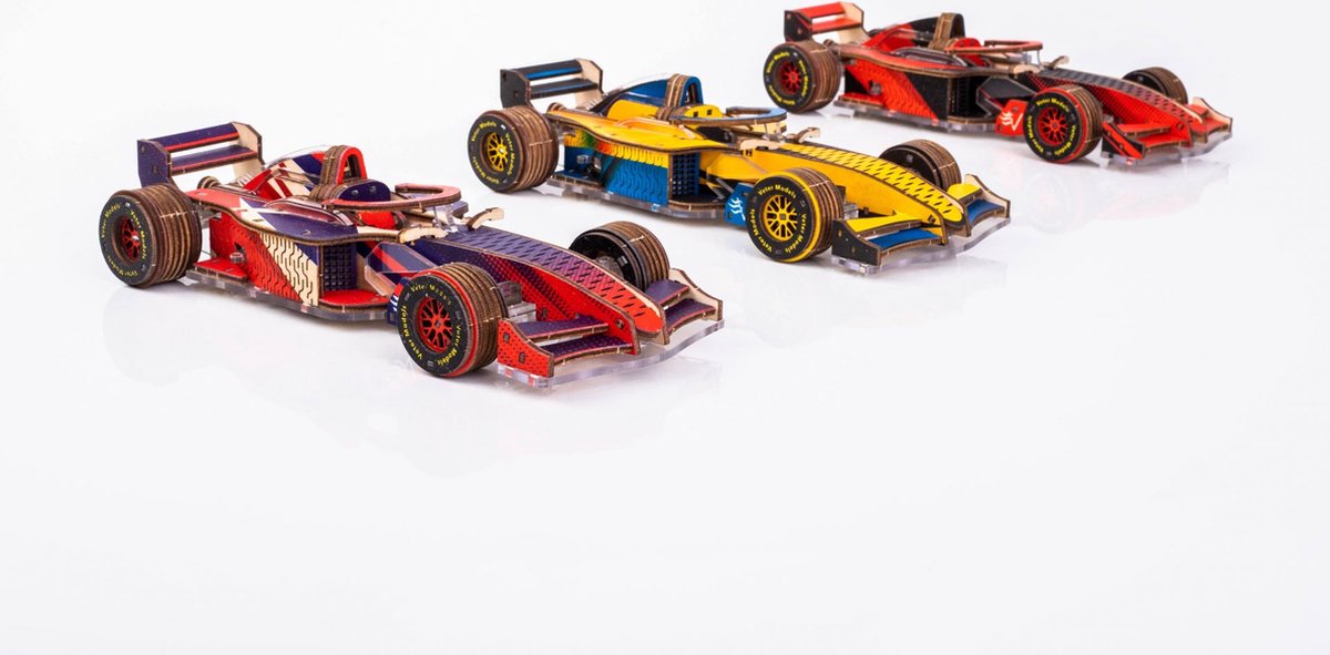 Veter\u0020Models\u00203D\u0020Racer\u0020V3\u0020Geel\u002FZwart\u002FRood\u0020DIY\u0020Modelbouw\u0020Knutselen