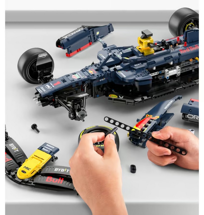 RASTAR\u0020Oracle\u0020Red\u0020Bull\u0020Racing\u0020RB19\u0020Racewagen\u0020Schaal\u00201\u003A8\u0020\u002D\u00202509\u0020onderdelen