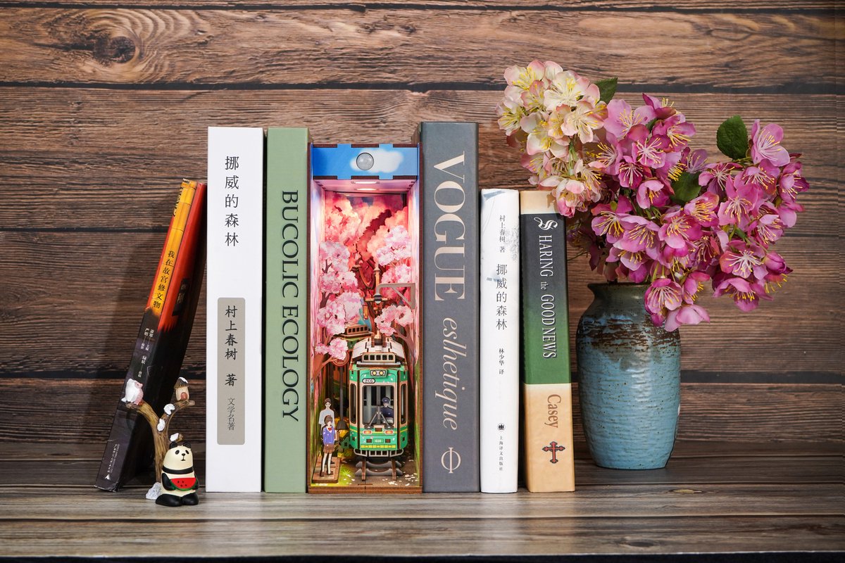 Tone\u002Dcheer\u0020BookNook\u0020Sakura\u0027s\u0020Travel\u0020DIY\u0020Modelbouw\u0020Knutselen