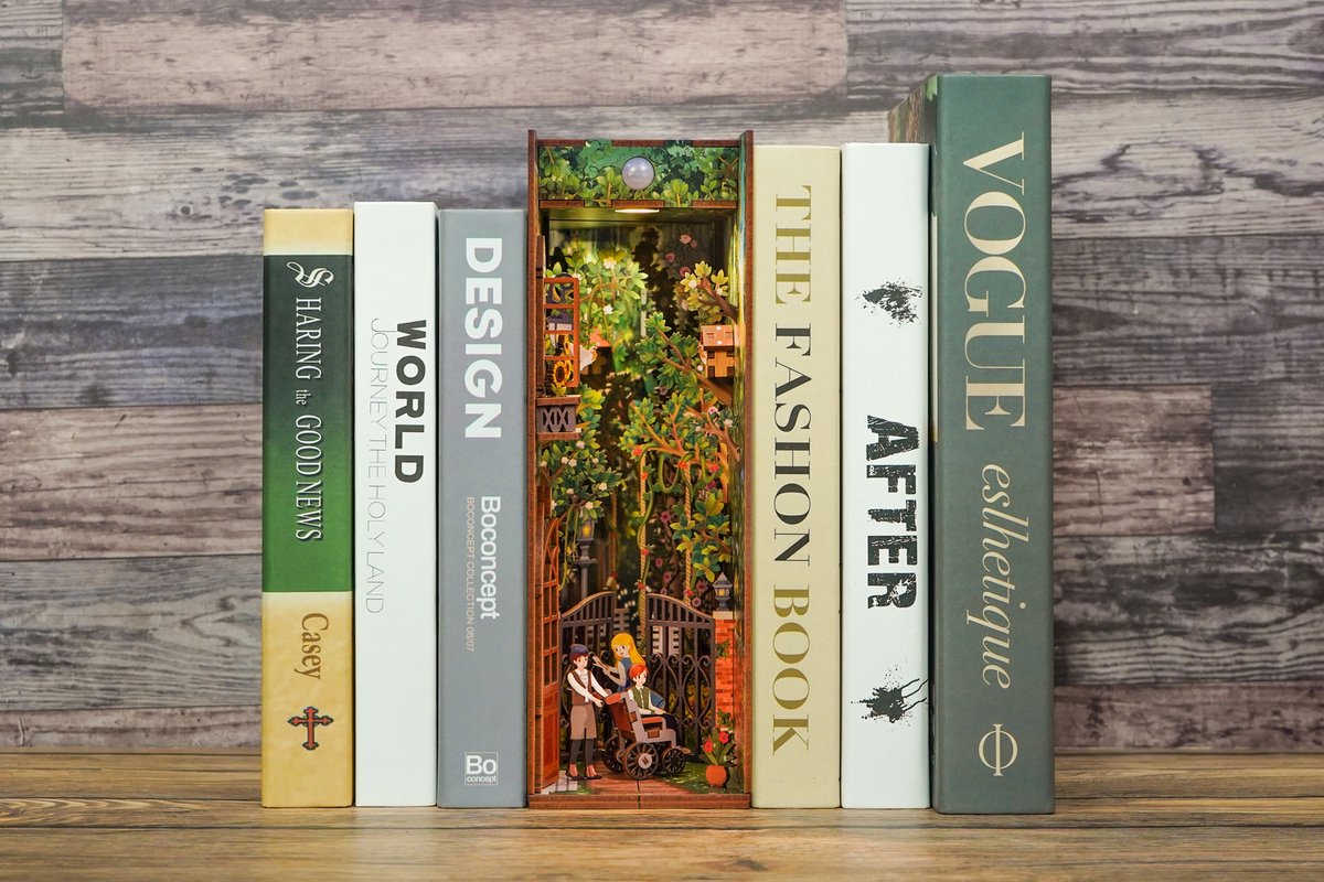 Tone\u002Dcheer\u0020Book\u0020Nook\u0020Secret\u0020Garden\u0020DIY\u0020Modelbouw\u0020Knutselen