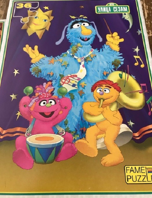 Sesamstraat\u0020puzzels\u0020set\u0020van\u00202\u0020stuks,\u00202\u0020x\u002036\u0020stuks\u0020