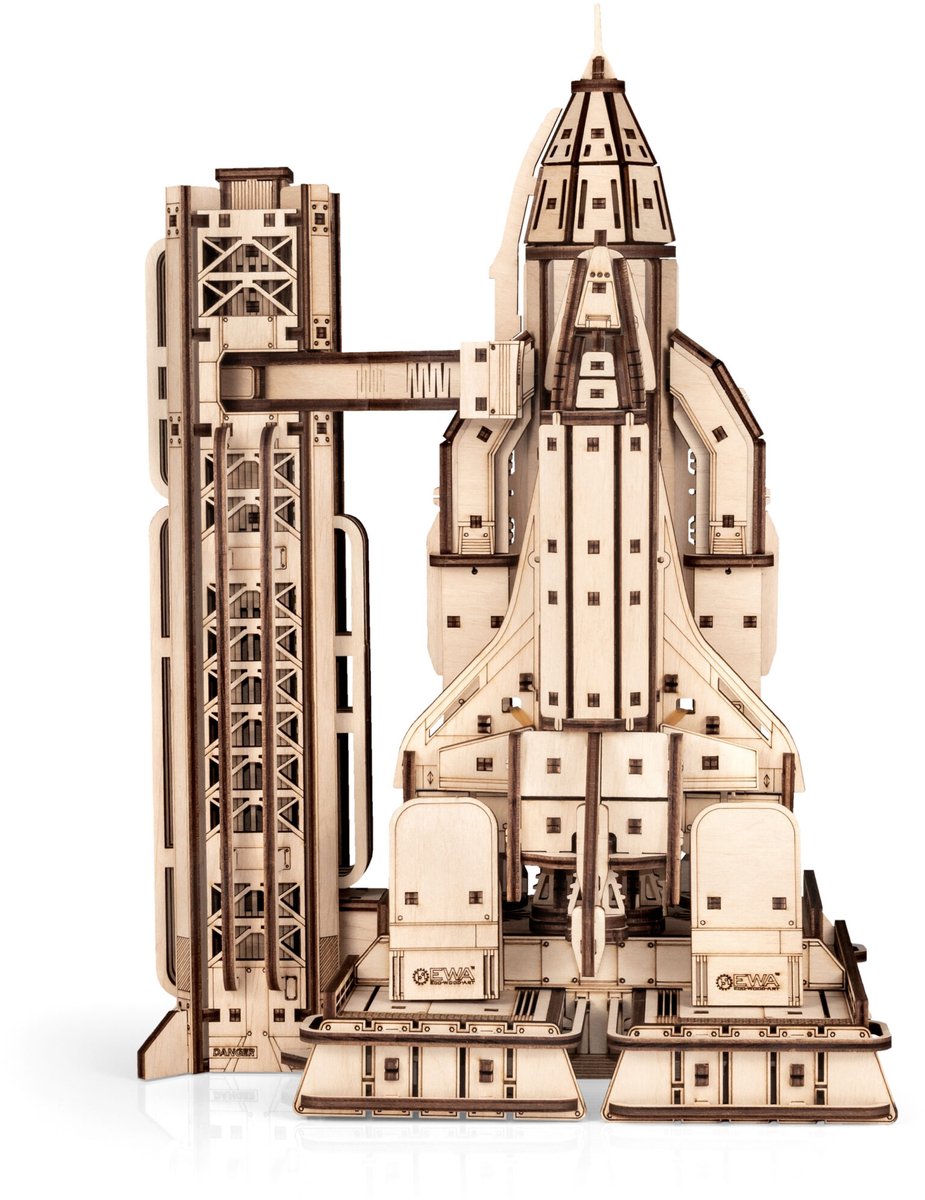 Eco\u0020Wood\u0020Art\u0020Space\u0020Shuttle\u0020Modelbouw\u0020DIY\u0020Knutselen