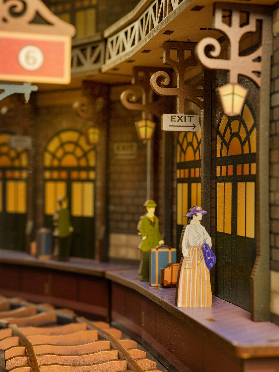 Tone\u002Dcheer\u0020BookNook\u0020The\u0020Steam\u0020Age\u0020DIY\u0020Modelbouw\u0020Knutselen