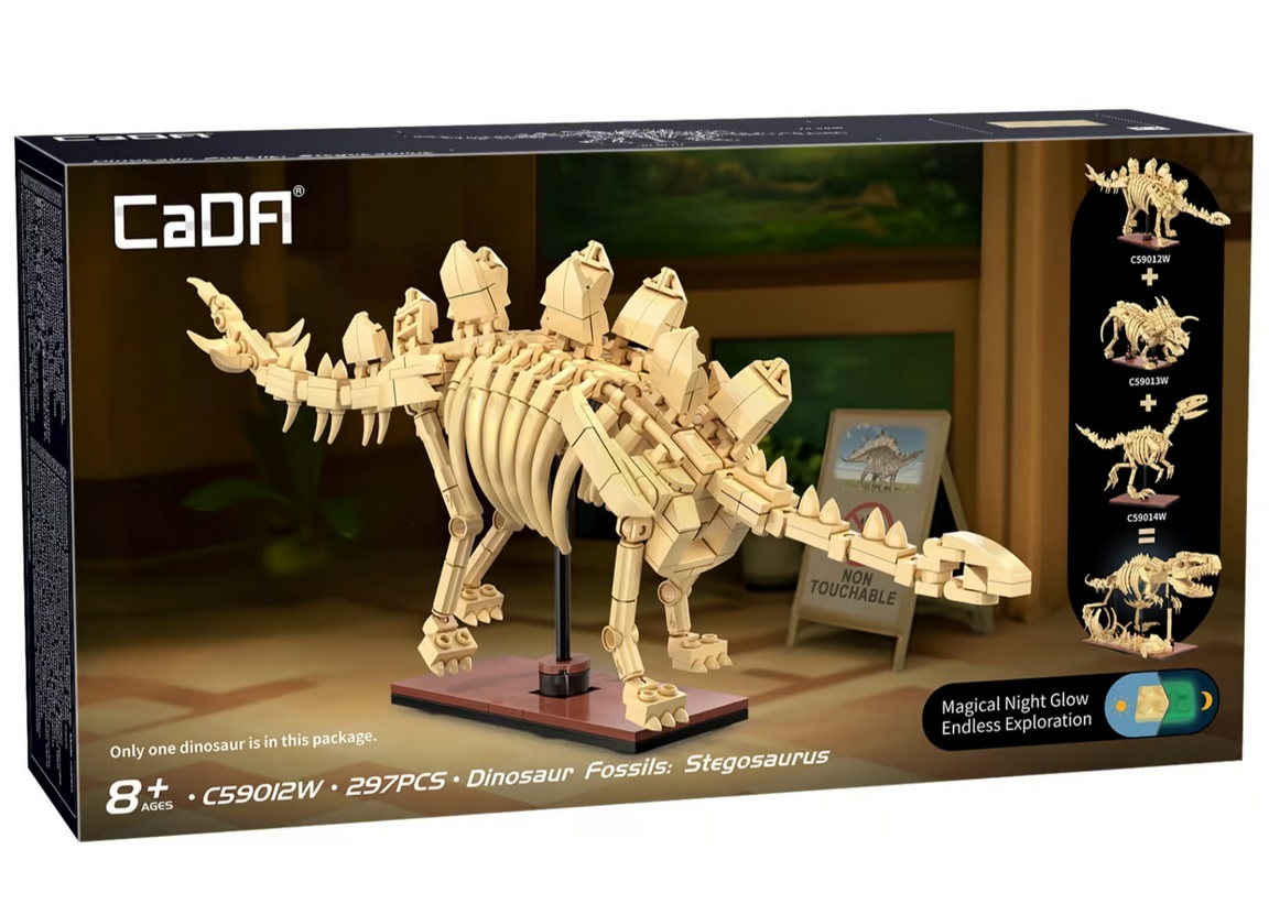 CADA\u0020Dinosaurus\u0020fossielen\u003A\u0020Stegosaurus\u0020\u002D\u0020297\u0020onderdelen