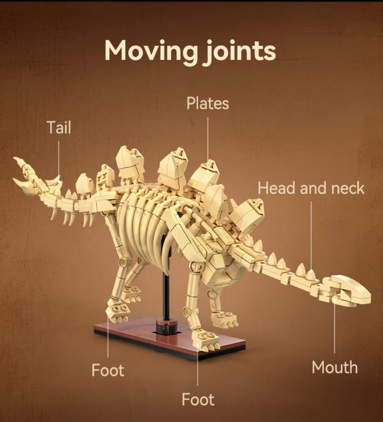 CADA\u0020Dinosaurus\u0020fossielen\u003A\u0020Stegosaurus\u0020\u002D\u0020297\u0020onderdelen