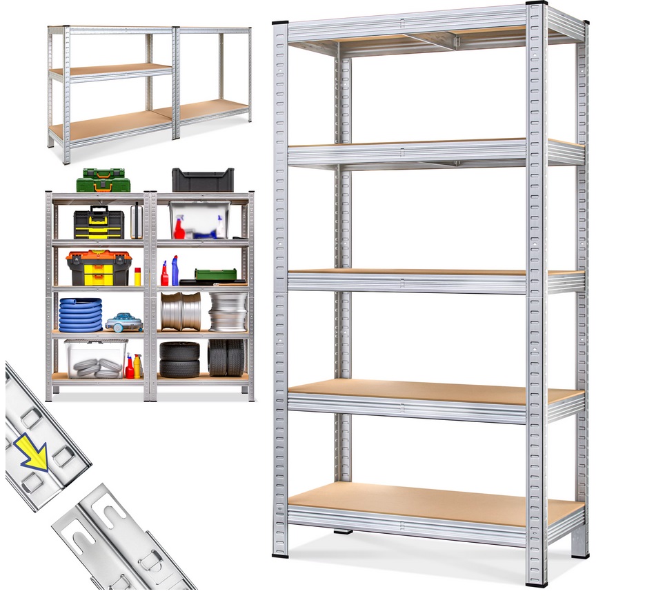 Boutloos\u0020Opbergrek\u0020Stellingkast\u0020180x90x60cm\u0020max\u0020875kg