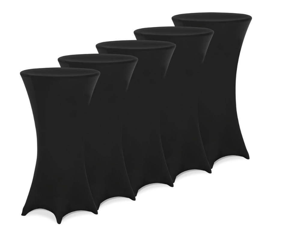 Bartafelhoes\u0020Set\u0020van\u00205\u0020Zwart\u0020\u00D880cm