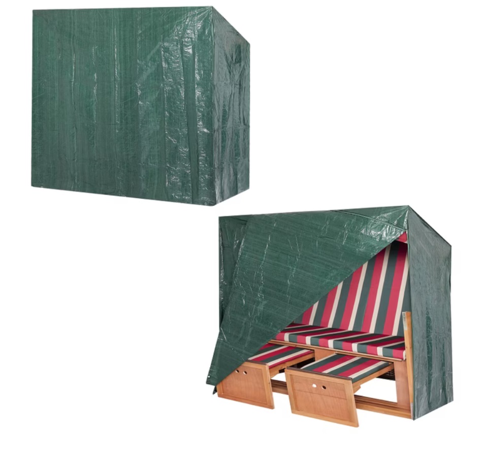 Strandstoelhoes\u0020Groen\u0020165x125x90cm\u0020