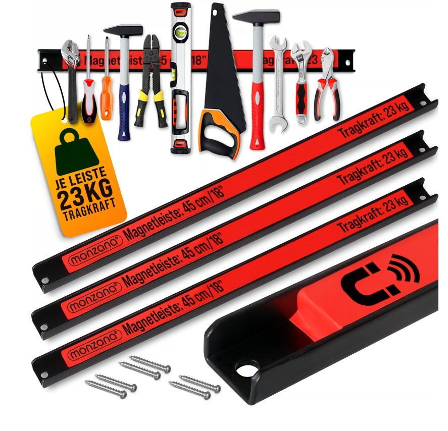 Magnetische\u0020Gereedschapsstrip\u00203\u0020stuks\u002045cm Magnetische\u0020Gereedschapsstrip\u00203\u0020stuks\u002045cm
