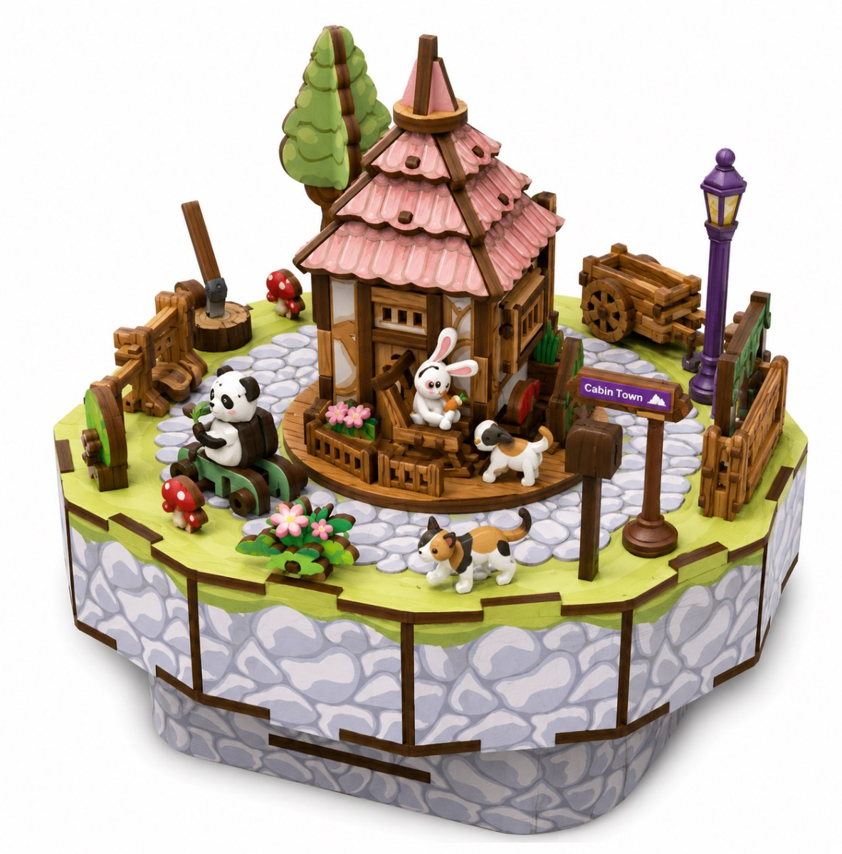 PlayfulMario\u0020Schattig\u0020diorama\u0020van\u0020Cabin\u0020Town\u0020met\u0020muziek\u0020134\u0020onderdelen\u0020Modelbouw PlayfulMario\u0020Schattig\u0020diorama\u0020van\u0020Cabin\u0020Town\u0020met\u0020muziek\u0020134\u0020onderdelen\u0020Modelbouw