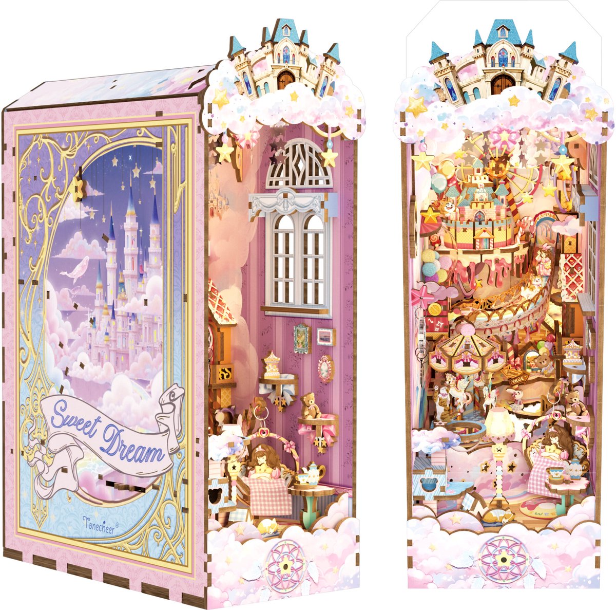Tonecheer\u0020Book\u0020Nook\u0020Sweet\u0020Dream\u0020DIY\u0020Modelbouw\u0020Knutselen Tonecheer\u0020Book\u0020Nook\u0020Sweet\u0020Dream\u0020DIY\u0020Modelbouw\u0020Knutselen