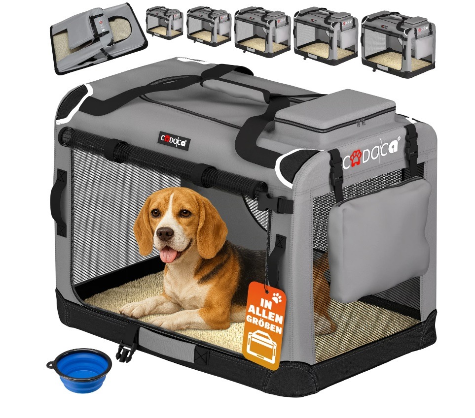 Hondentransportbox\u0020Grijs\u0020L\u002070x52x50cm Hondentransportbox\u0020Grijs\u0020L\u002070x52x50cm