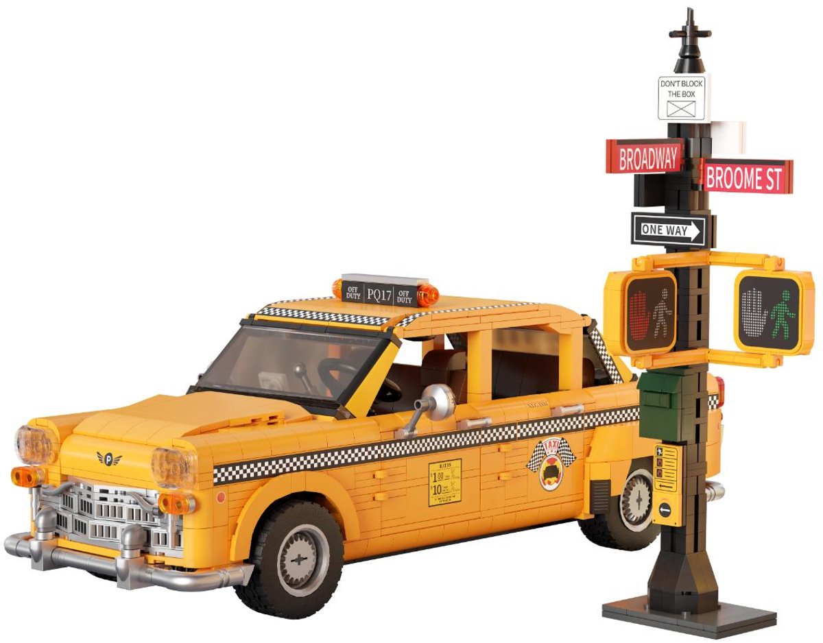 PANTASY\u0020Modelbouw\u0020Retro\u0020Collection\u0020New\u0020York\u0020Yellow\u0020Cab