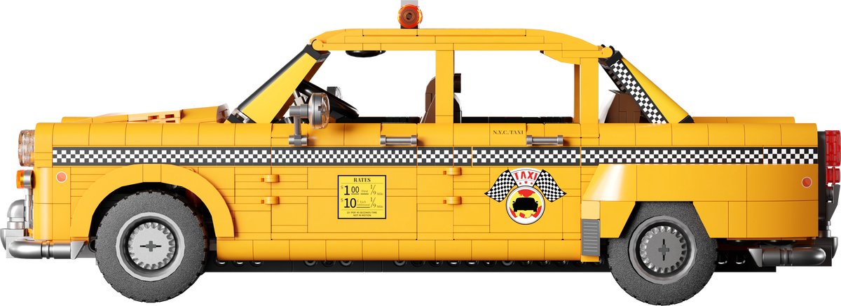 PANTASY\u0020Modelbouw\u0020Retro\u0020Collection\u0020New\u0020York\u0020Yellow\u0020Cab
