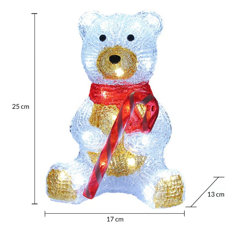 LED\u0020Kerstversiering\u0020Teddybeer