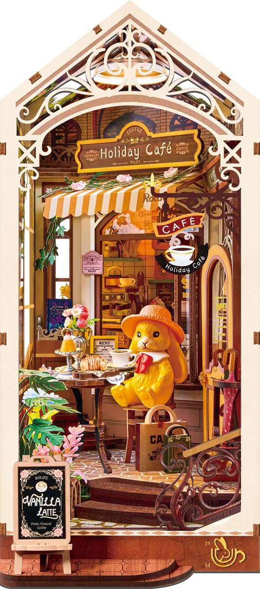 Robotime\u0020Book\u0020Nook\u0020Holiday\u0020Caf\u00E9\u0020Miniatuur\u0020Modelbouw\u0020Knutselen Robotime\u0020Book\u0020Nook\u0020Holiday\u0020Caf\u00E9\u0020Miniatuur\u0020Modelbouw\u0020Knutselen