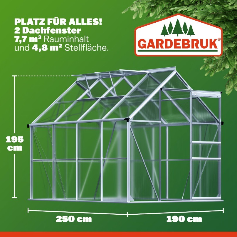 Tuinkas\u0020Aluminium\u0020250x190x195cm\u0020met\u00202\u0020Dakramen Tuinkas\u0020Aluminium\u0020250x190x195cm\u0020met\u00202\u0020Dakramen