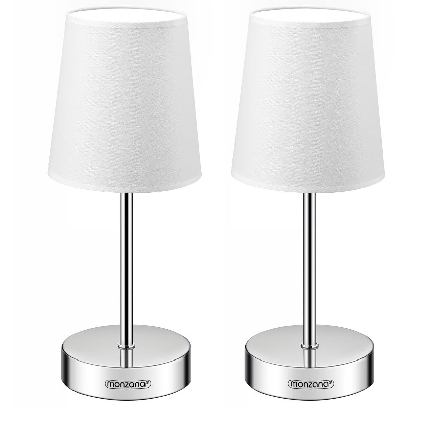 Bedside\u0020Lamp\u0020Lumi\u00E8re\u00202Pcs\u0020Set\u0020Wit\u002032x13x13cm Bedside\u0020Lamp\u0020Lumi\u00E8re\u00202Pcs\u0020Set\u0020Wit\u002032x13x13cm