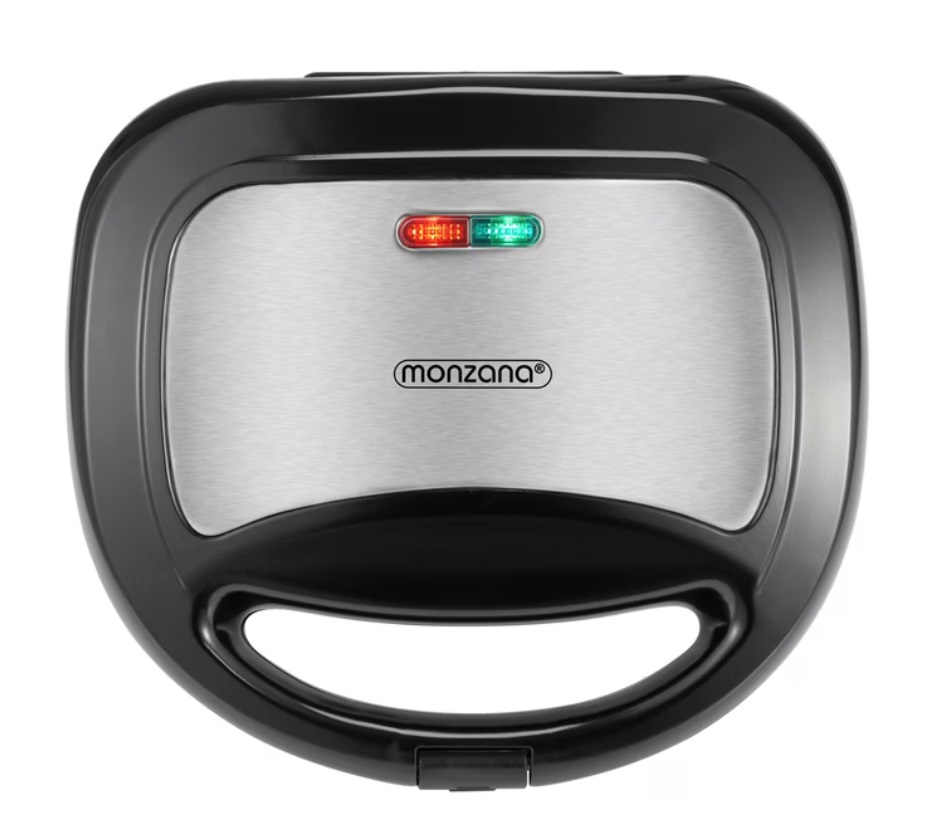 Tosti\u002Dijzer\u0020Zwart\u002FZilver\u0020Elektrisch\u0020750W\u0020Anti\u002Daanbak