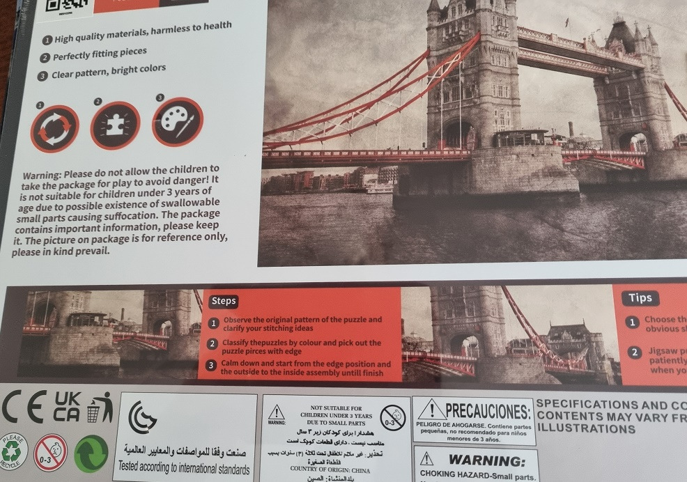JigSaw\u0020TowerBridge\u00201500\u0020Stukjes\u0020Puzzel\u002060\u0020x\u002080\u0020cm\u0020Puzzle\u0020Vanaf\u002014\u002B