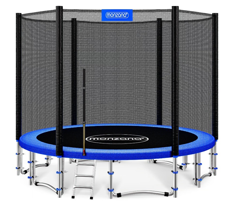 Trampoline\u0020Blauw\u0020\u00D8427cm\u0020incl\u0020Veiligheidsnet\u0020\u0026\u0020Ladder Trampoline\u0020Blauw\u0020\u00D8427cm\u0020incl\u0020Veiligheidsnet\u0020\u0026\u0020Ladder