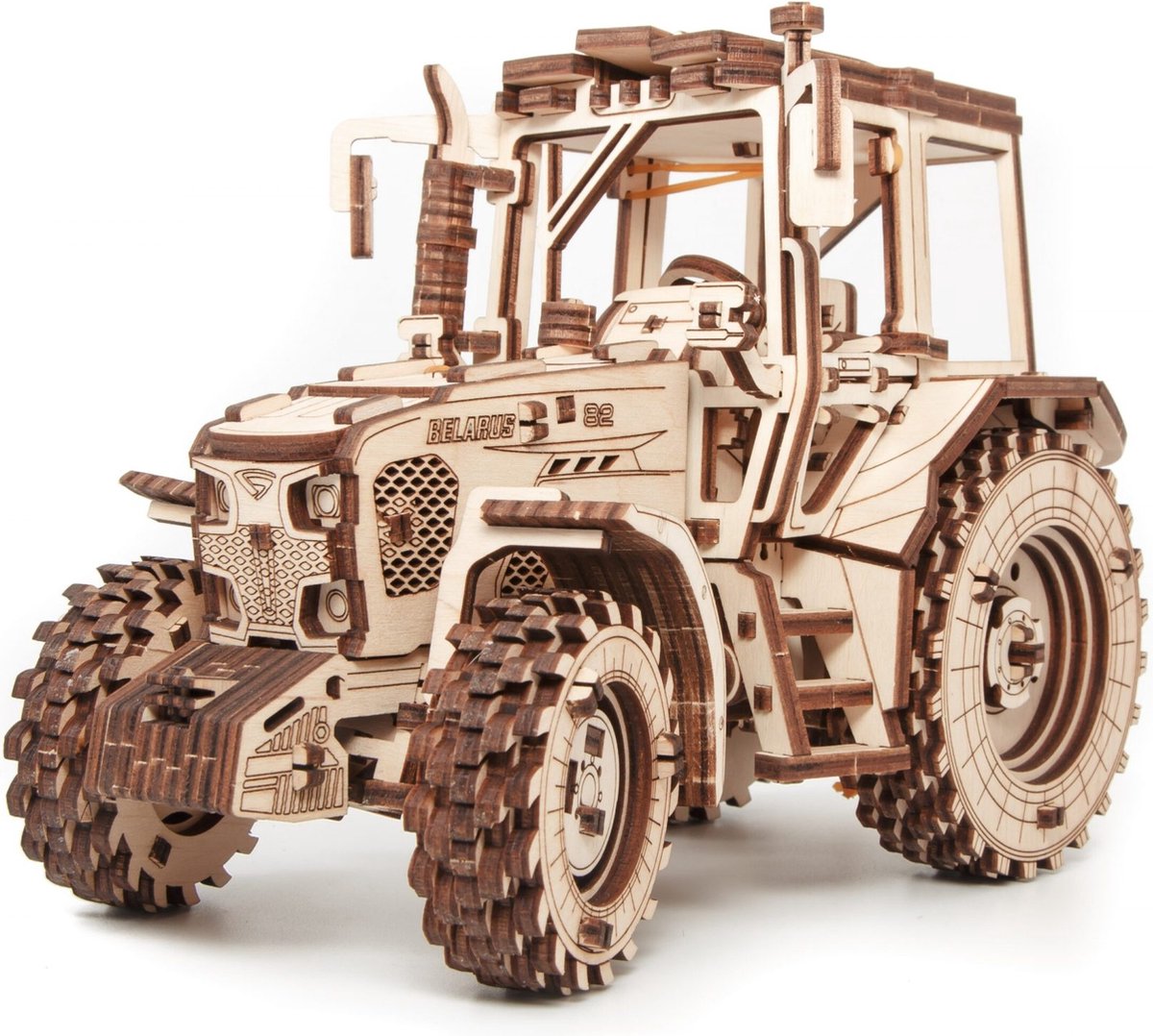 Eco\u0020Wood\u00203D\u0020Houten\u0020Puzzel\u0020Tractor\u0020B82\u0020Modelbouw\u0020Knutselen